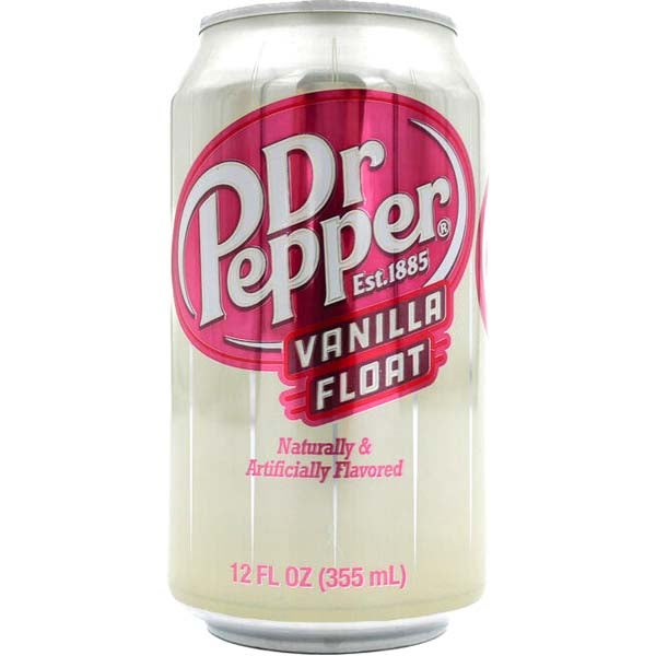 Dr Pepper Vanilla Float virvoitusjuoma 355ml