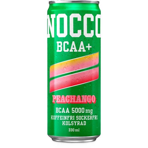 NOCCO BCAA Peachango hyvinvointijuoma 330ml