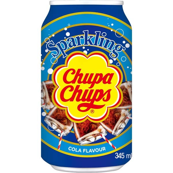 Chupa Chups Sparkling Cola virvoitusjuoma 345ml