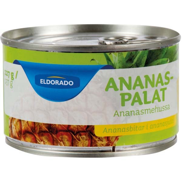Eldorado Ananaspalat ananasmehussa 227/140g