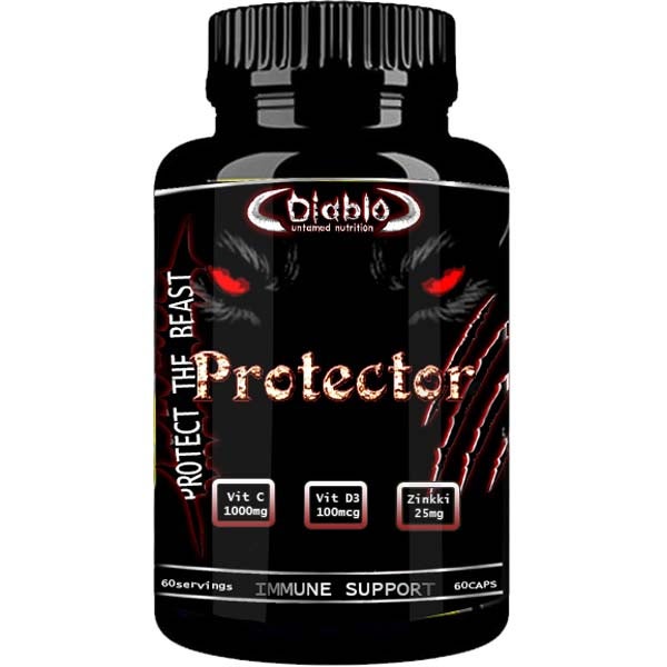 Diablo Nutrition Protector vitamiini-ja kivennäisaine ravintolisä 60kaps