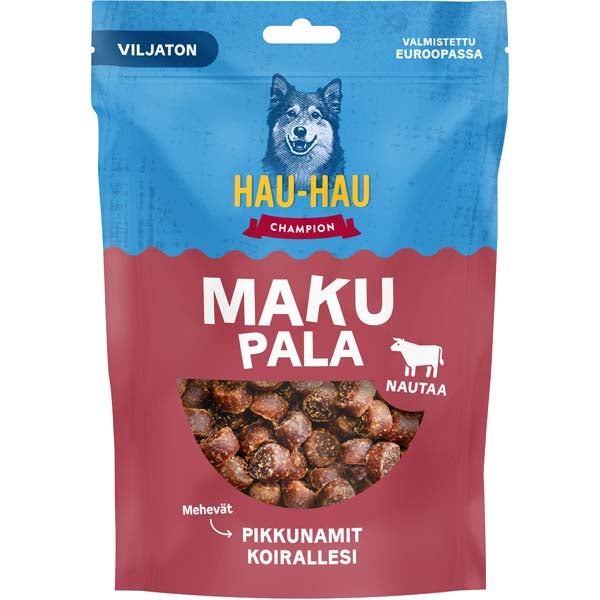 Hau-Hau Champion Viljaton nauta koiranherkku 100g