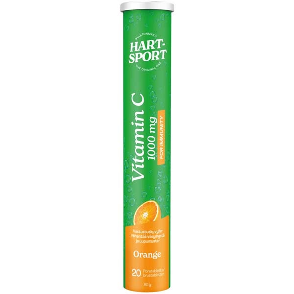 Hart-Sport C-vitamiini poretabletti 20tabl
