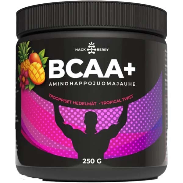 Hackberry BCAA+ aminohappojuomajauhe 250g