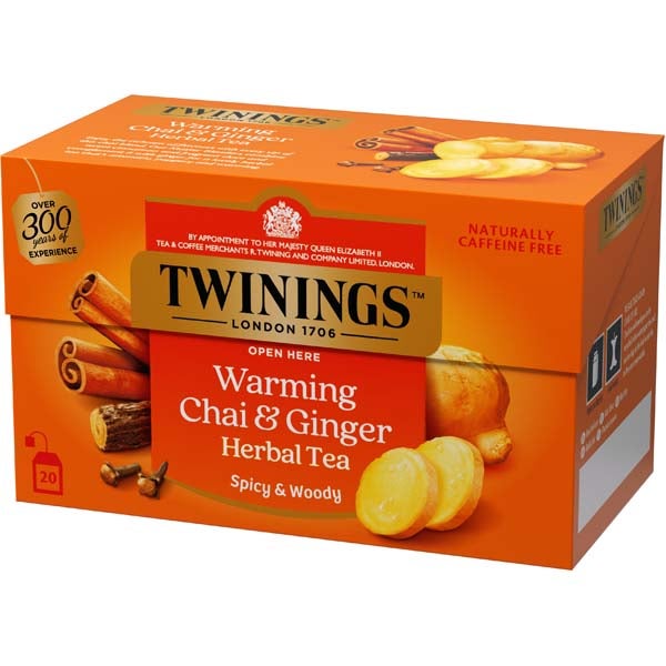 Twinings Warming Chai & Ginger yrttihauduke 20psx2g