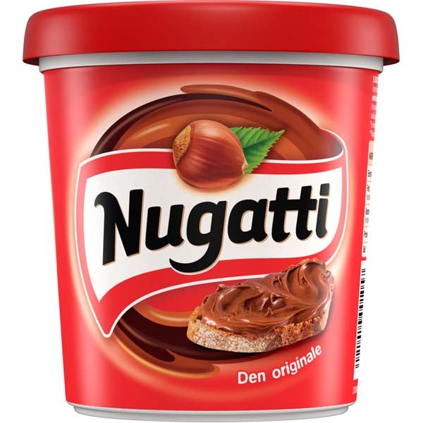 Nugatti Hasselpähkinä-kaakaolevite 500g