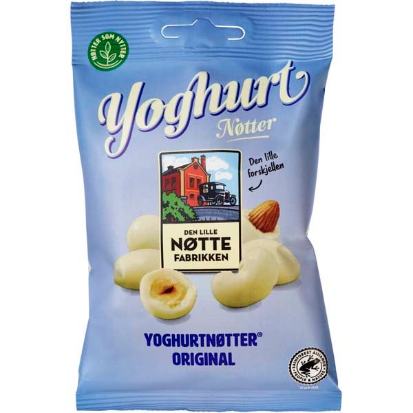 Den Lille Nøttefabrikken Yoghurt Original pähkinäsekoitus 70g