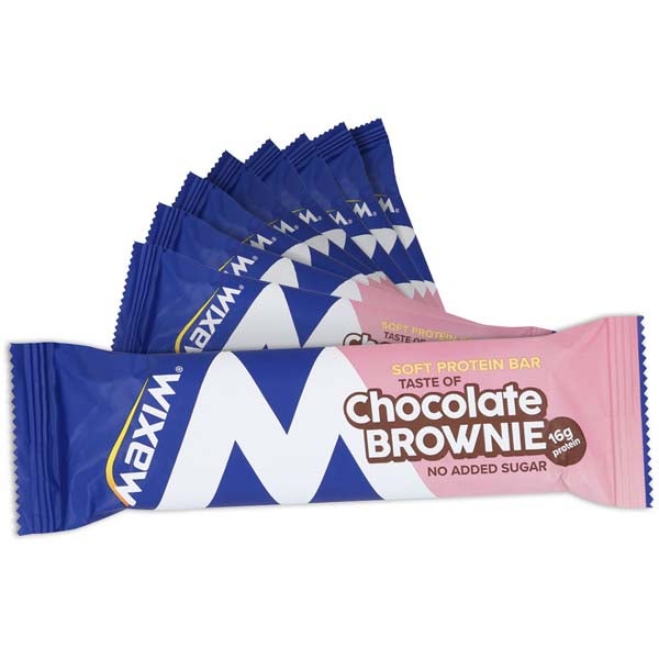 18kpl Maxim Chocolate Brownie proteiinipatukka 55g