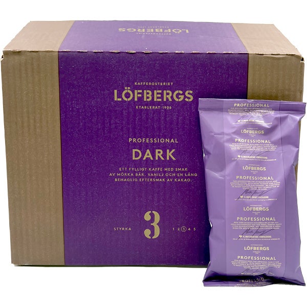 26kpl Löfbergs Professional Dark jauhettu kahvi 230g