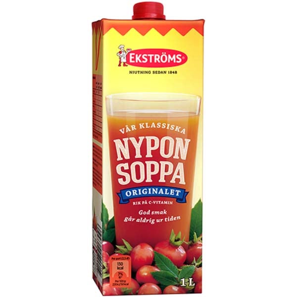 Ekströms Ruusunmarjakeitto 1l
