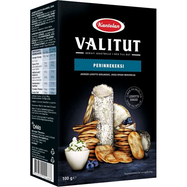 Kantolan Valitut Perinnekeksi suolakeksi 100g