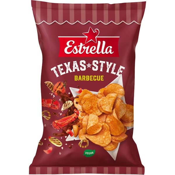 Estrella Texas Style Barbecue perunalastu 275g
