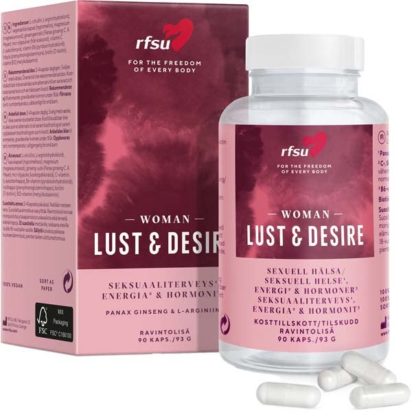 RFSU Lust & Desire Woman ravintolisä 90kpl