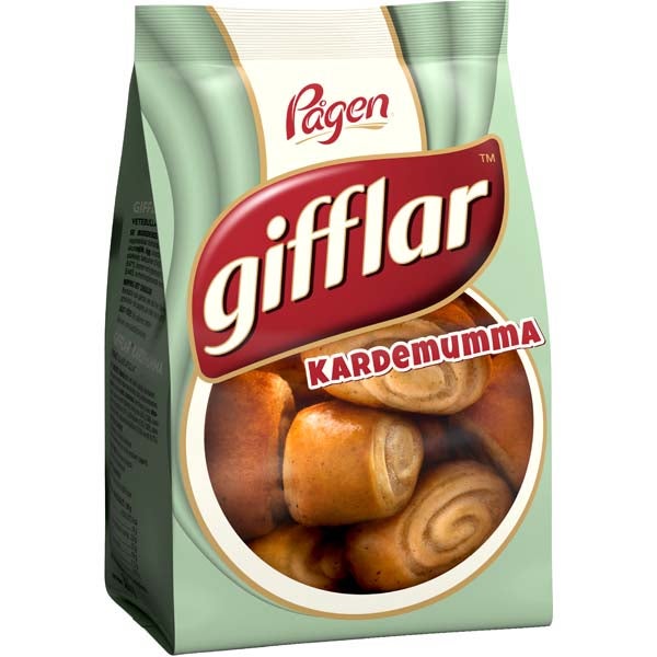 Pågen Gifflar Kardemumma vehnäpulla 260g