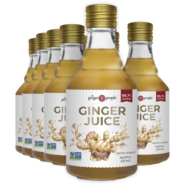 6kpl Ginger People Ginger Juice inkiväärimehu luomu 237ml