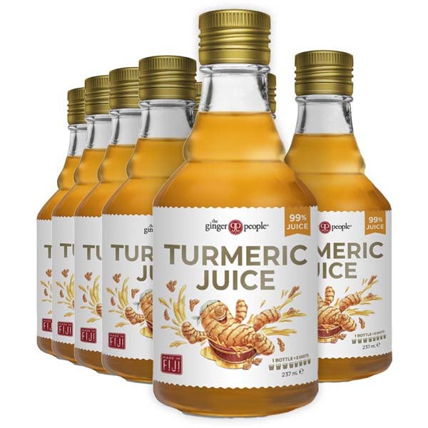 6kpl Ginger People Curcuma Juice kurkumamehu luomu 237ml