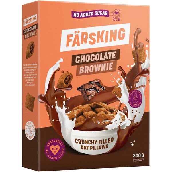 Färsking Chocolate Brownie kauramuro 300g