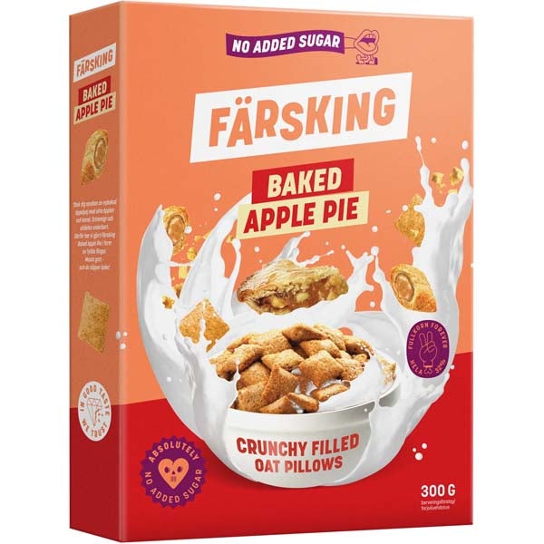 Färsking Apple Pie kauramuro 300g