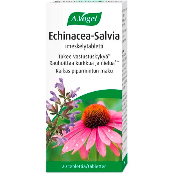 A. Vogel Echinacea-Salvia imeskelytabletti 20tabl