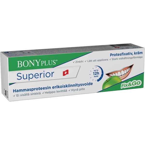 BONYPLUS Superior hammasproteesin erikoiskiinnitysvoide 40g