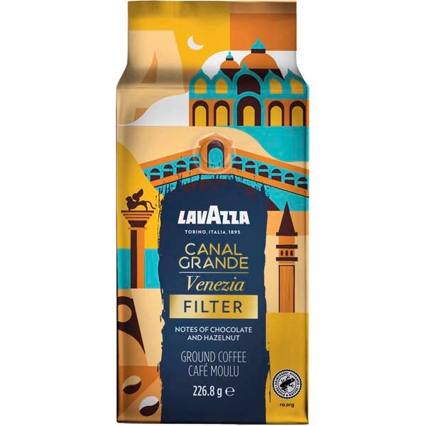 Lavazza Canal Grande Filter jauhettu kahvi 226,8g