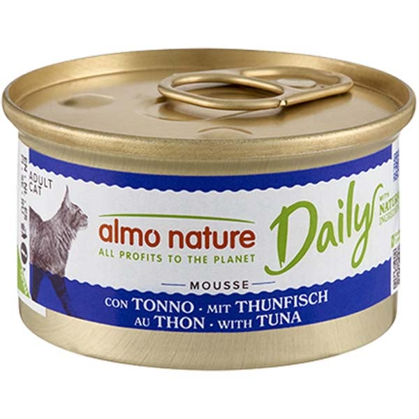 Almo Nature Daily Mousse tonnikala kissan märkäruoka 85g