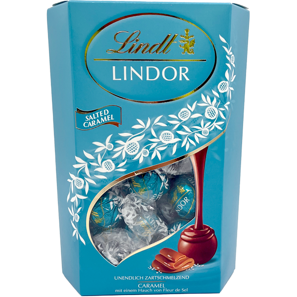 Lindt Lindor Salted Caramel suklaakonvehti 500g