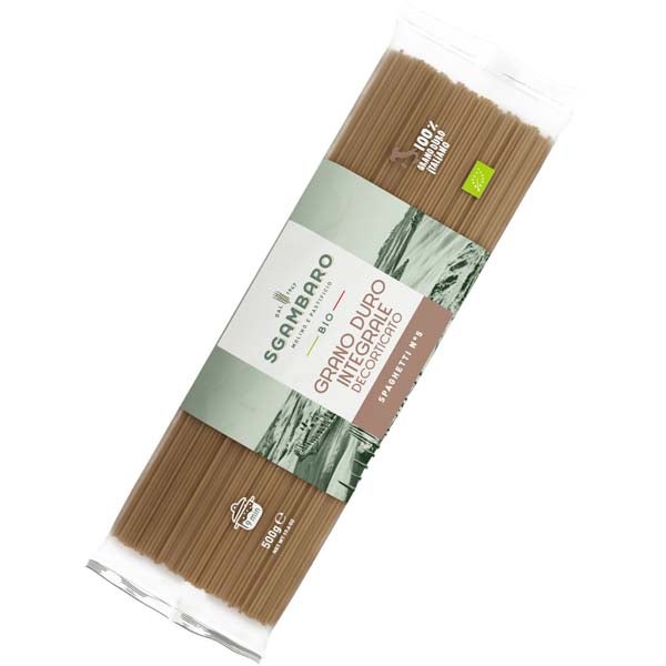 Sgambaro Täysjyväspagetti luomu 500g