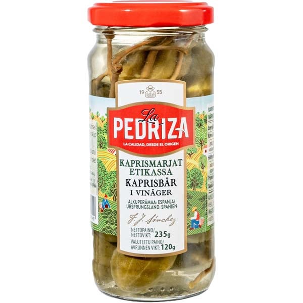 La Pedriza Kaprismarjat etikassa 120/240g