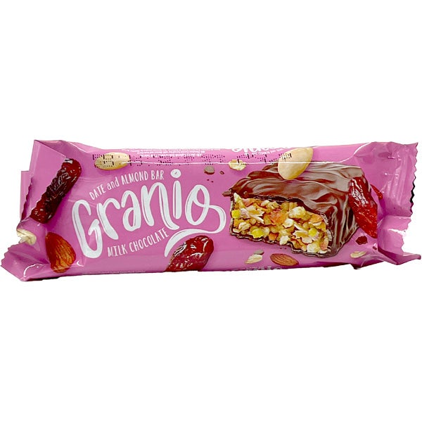 Granio Almond and Date Bar välipalapatukka 35g
