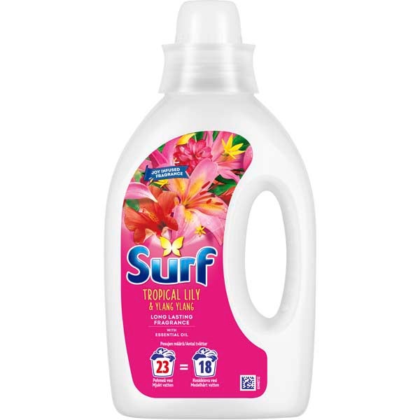 Surf Tropical Lily & Ylang Ylang nestemäinen pyykinpesuaine 920ml