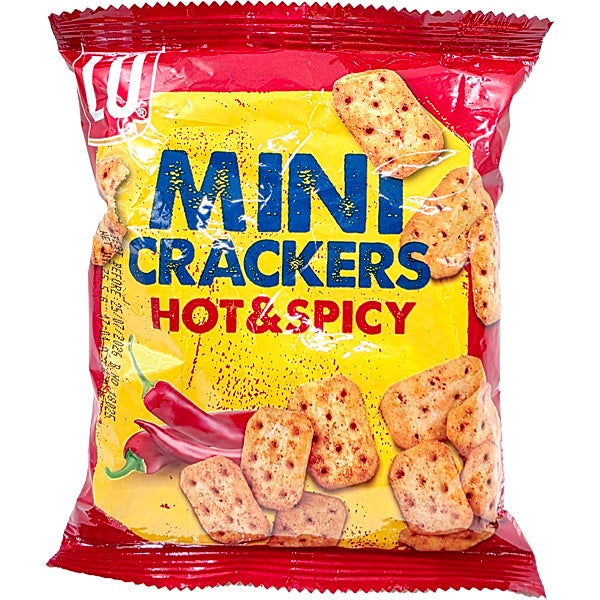 LU Mini Crackers Hot & Spicy suolakeksi 75,5g