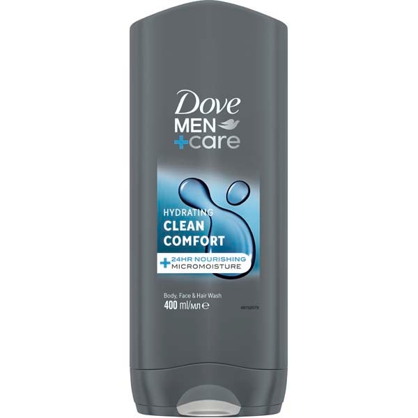 Dove Men+Care Clean Comfort suihkusaippua 400ml