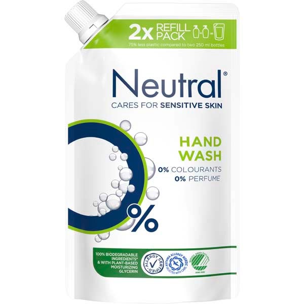 Neutral 0% nestesaippua 500ml