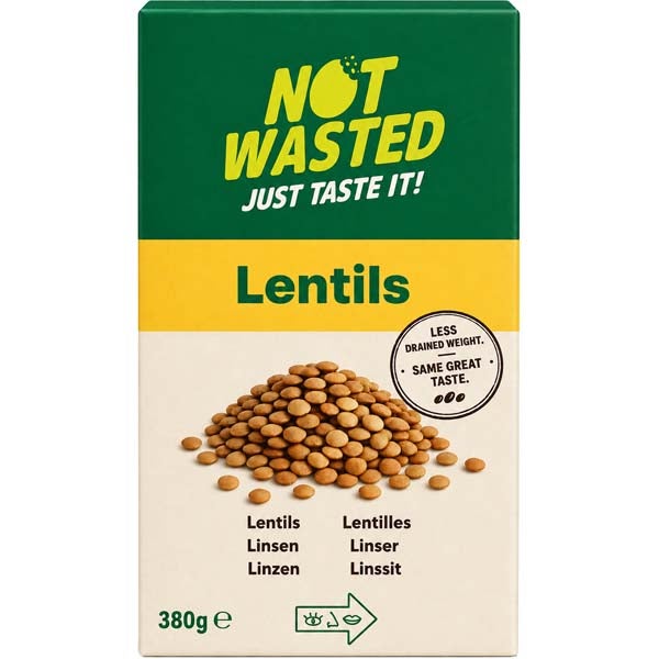 Not Wasted Linssit 380g/183g