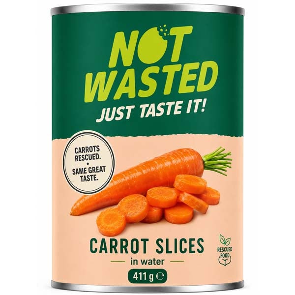 Not Wasted Porkkanaviipaleet 411g/269g