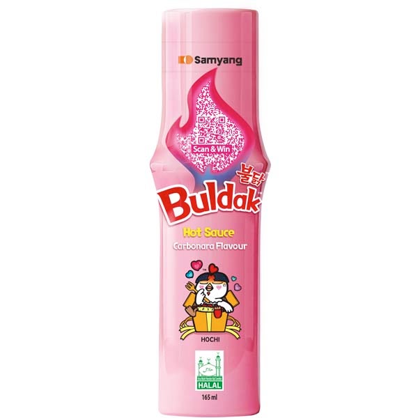 Samyang Buldak Hot Sauce Carbonara Flavour chilikastike 165ml