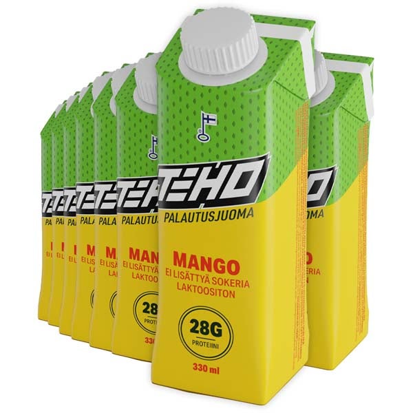 14kpl TEHO Mango palautusjuoma 330ml