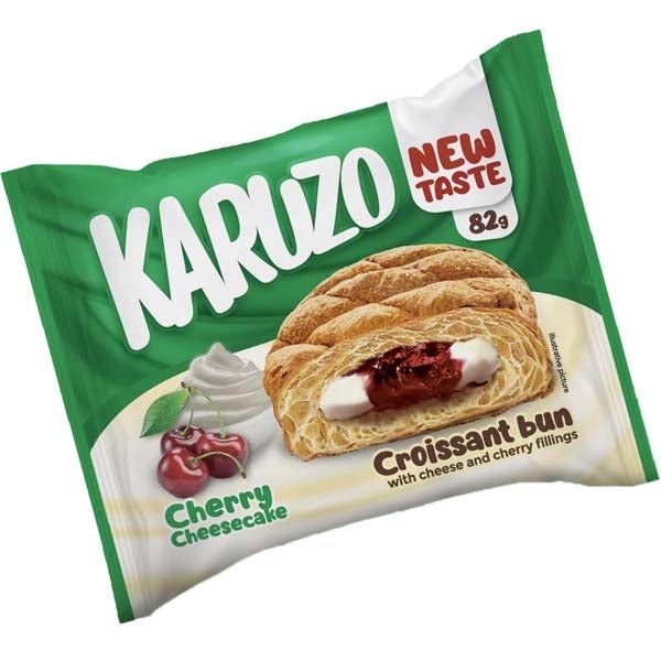 Cherry Cheesecake täytetty croissant 82g