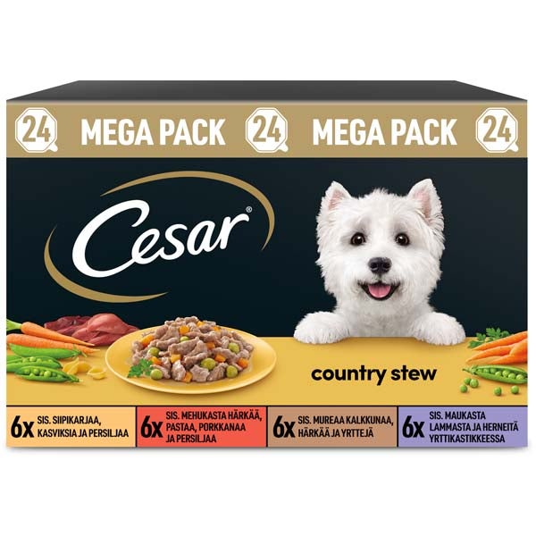 Country Stew koiran märkäruokalajitelma 24x150g