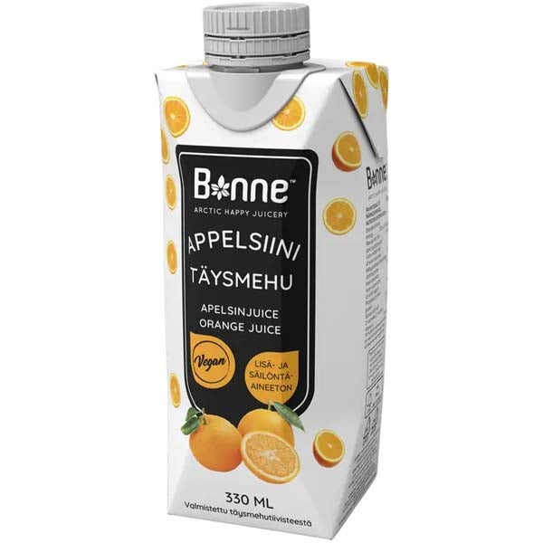 Premium appelsiinitäysmehu 330ml