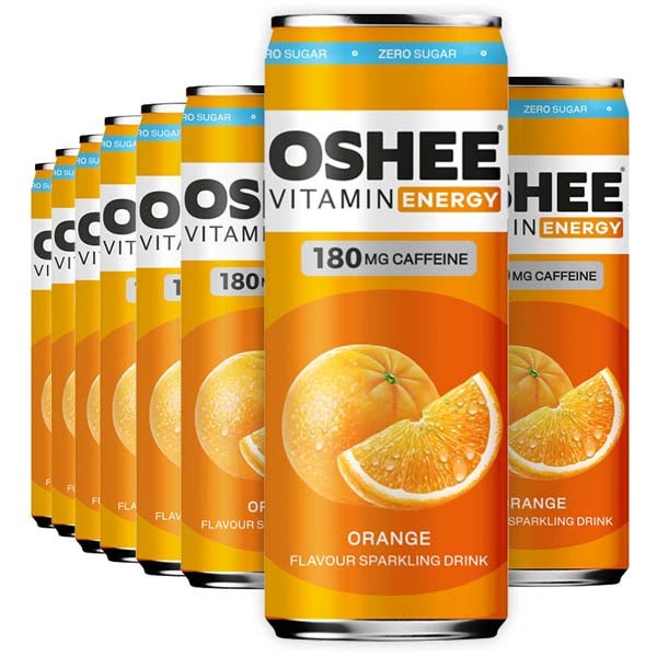 24kpl Energy Drink Orange Zero energiajuoma 330ml