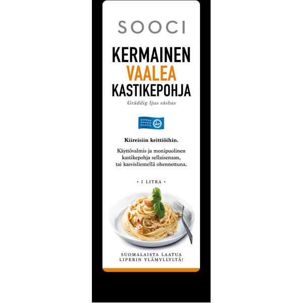 Sooci Kermainen Vaalea kastikepohja 1l