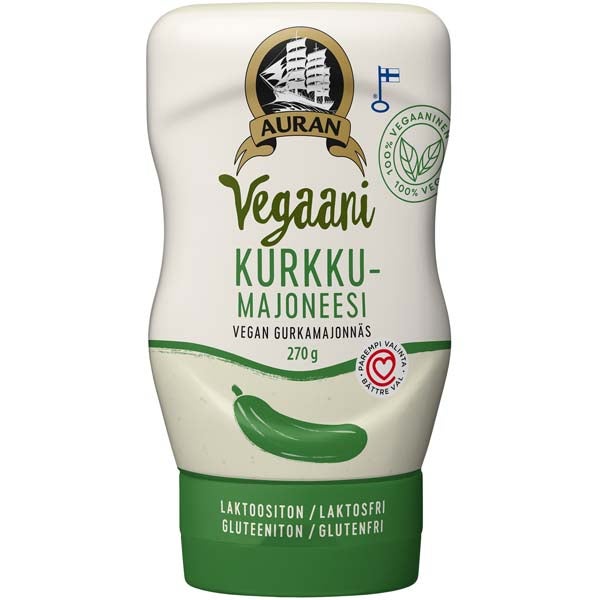 Vegaani kurkkumajoneesi 270g
