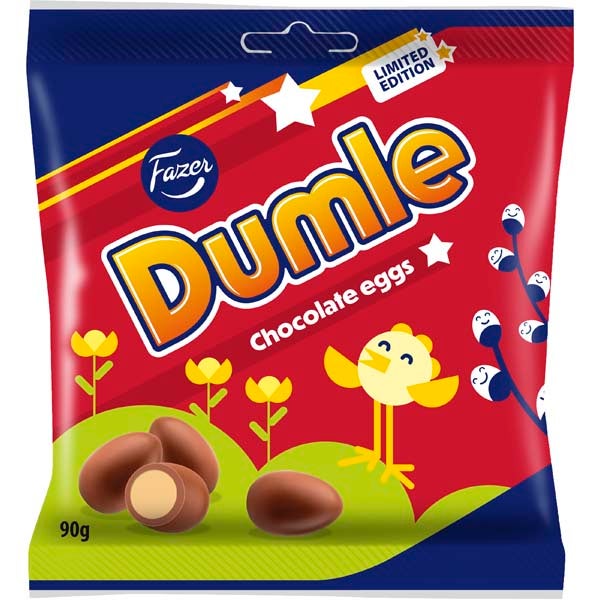 Dumle Chocolate Eggs suklaamuna 90g