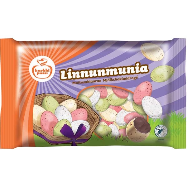 Linnunmunia maitosuklaarae 184g