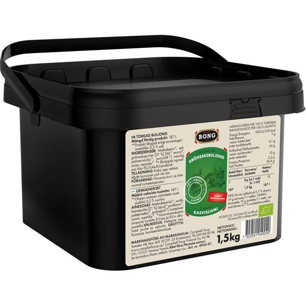 Kasvisliemi luomu 1,5kg