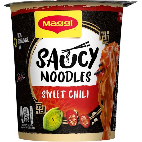 Saucy Noodles Sweet Chili nuudeli 75g