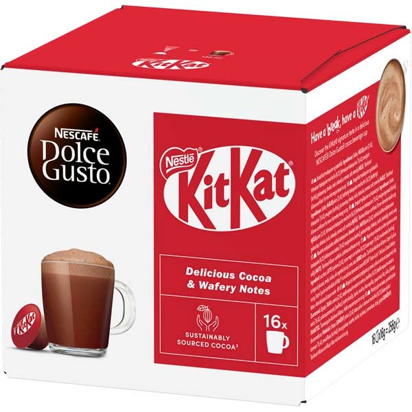 Dolce Gusto KitKat kaakaojuomakapseli 16x16g