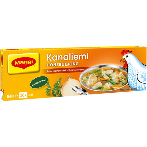 Kanaliemi liemikuutio 16x10,5g
